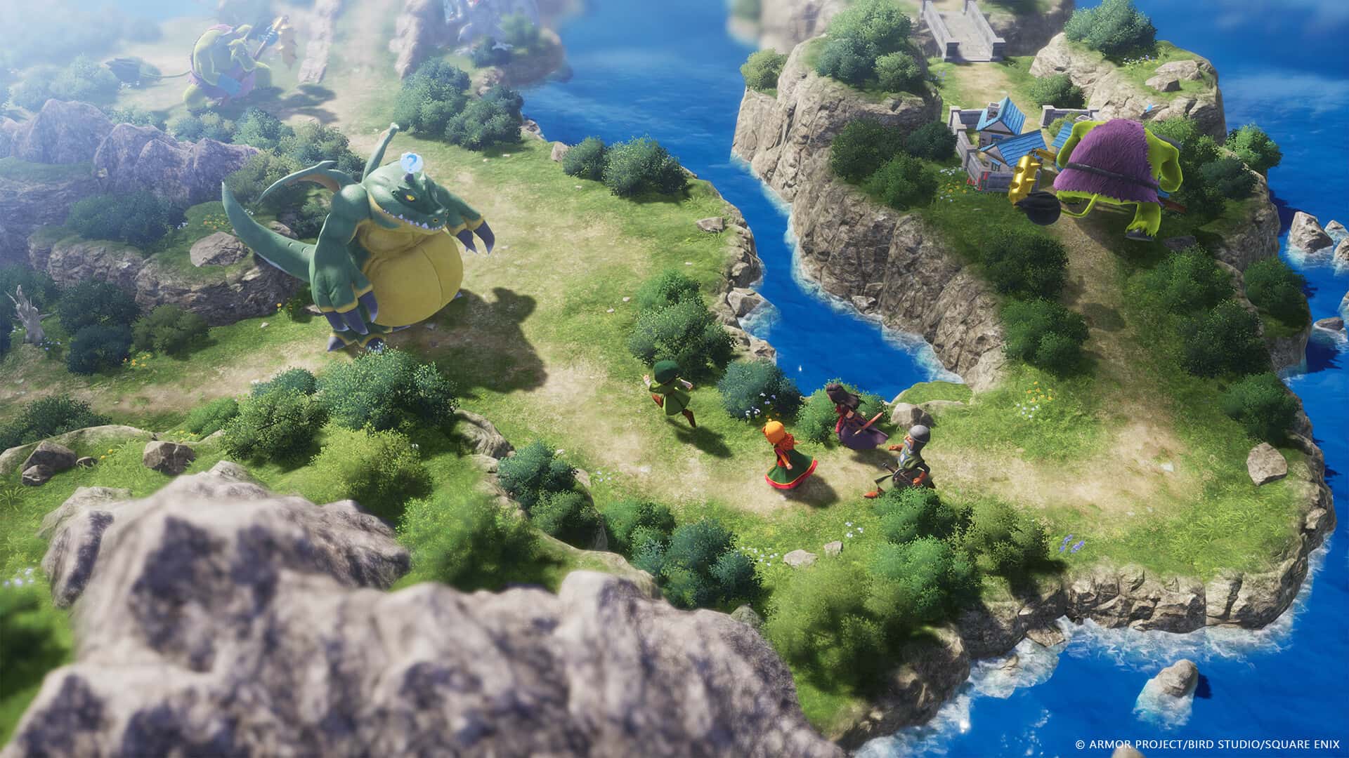 勇者斗恶龙 VII Reimagined 模拟器整合中文版插画